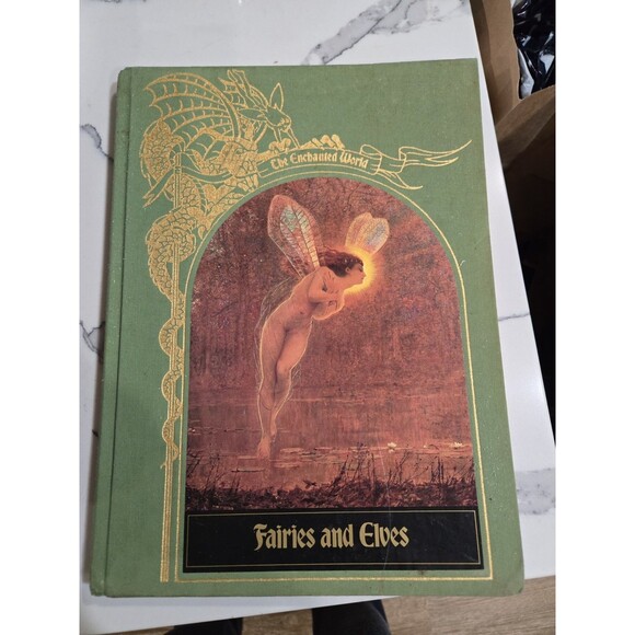 Other - VTG The Enchanted World Hardcover Book Time Life Myth Folklore Fairies and Elves